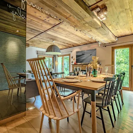 Chalé Cosy & Modern In 8 Guests View 3br